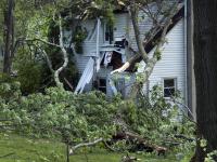 Stanhope tornado damage